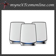 NETGEAR ORBI RBK853 AX6000 TRI-BAND 3-PACK WIFI 6 MESH SYSTEM