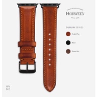 Padded Horween Dublin - Apple Watch Handmade Leather Strap Premium