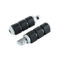 TCMT Motorcycle Footpegs Footrest For Harley Softail FXST Dyna FX XL FXWG FXR