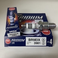 NGK Iridium SparkPlug BR9EIX RXZ Y125 Dinamik RG RGV TXR Ninja150 KRR RR ZX150