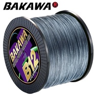 BAKAWA Fishing Line 12 Strands Braided Fishing Line X12 X8 100M 300M 500M 1000M PE Fishing Line 20-1