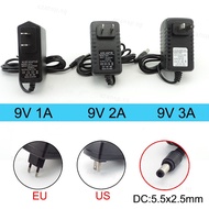 AC 110V 220V to DC 9V 1A 2A 3A 9V2A 9V1A power supply Adapter EU US 1000ma 2000ma 3000ma  Converter 