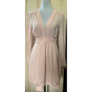 Pinkish-Beige Cute Dress