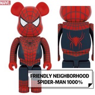 🔥少量現貨🔥巜 MEDICOM TOY BE@RBRICK  FRIENDLY NEIGHBORHOOD SPIDER-MAN 蜘蛛俠 1000％》