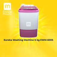Emall Philippines Eureka Washing Machine 6 kg EWM-600S Top Load Single Tub Washing