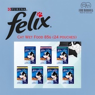 Felix Cat Wet Food 85g (24 pouches) - VI