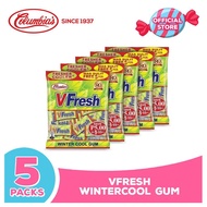 Columbia Candies: VFresh Winter Cool Gum Bundle of 5