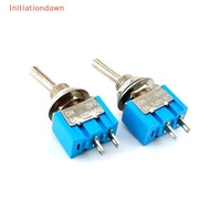[Initiationdawn] 10pcs DPDT Mini Toggle Switch 2pin 2 Position ON/Off Miniature Toggle Switch 6A 125