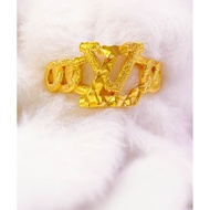 Cincin LV Emas Bangkok*Free Cop 916 (Adjustable)