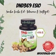 DND 369 E-SACHA INCHI OIL / MINYAK SACHA INCHI + VITAMIN E SOFTGEL (60 BIJI/BOTOL)