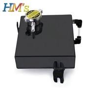 For 89-94 Nissan S13 S14 S15 240SX 180SX Black SR20DET KA24DE KA24E KA24 Aluminum Coolant Overflow T