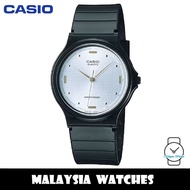 (100% Original) Casio MQ-76-7A1 Classic Quartz Analog Silver Dial Black Resin Case & Strap Watch MQ7