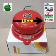Round Bell Listrik Besar 10Cm Bel Sekolah Bel Kring