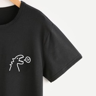 Dinosaur T-shirt - W2T715- HoCha89 4C Cotton fabric with collar strap, HIGH QUALITY product (Real im