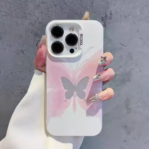 Luxury Colorful hollow butterfly Phone Case for Oppo Reno13 Reno12 Reno11 Reno10 Reno8 Reno7 Reno6 R