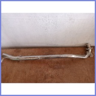 ☽ ◇ ▦ exhaust pipe elbow stainless xrm125/wave125