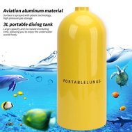 Scuba Tank Kit 3L Portable 30 To 50 Minutes Breathing Mini Oxygen Cylinder For Underwater Exploratio