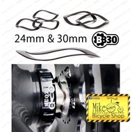 Bottom Bracket Wave Washer BB30 BB24 24mm 30mm Spacer Spindle Press fit PF41 PF46 BB92 BB86 BSA24