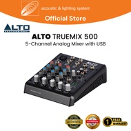 ALTO 5 Channel Analog Mixer with USB Truemix 500