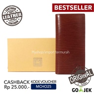 David Jones Original - Genuine Leather Wallet - Men 's Long Wallet Import - MKM