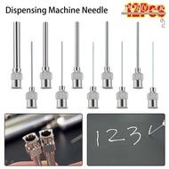 POPULAR 12Pcs Industrial Glue Injection Needle, Blunt Tip Stainless Steel Dispensing|Needle, Durable