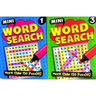 Mini . Word Search . Book 1-4 . MTM . { READY STOCK } I 24