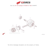 Crankshaft - Piston (E16-B) HONDA Blade 110 (20/2020+) Parts Catalogue
