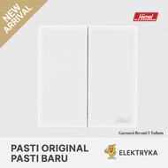 Himel Altivo 2 Gang 2 Way White Switch HWDAL2G2BQY