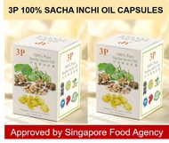 3P Medical Sacha Inchi Oil Capsules (1 box 60 Capsules) reduce cholestrol 印加果油
