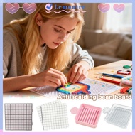 LEMONTRE Perler Beads Baking Board, Strikethrough Handmade Perler Beads Template, DIY Toy Accessorie