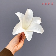 FEPS 5PCS Foam Flower Head, DIY 15cm Artificial Lily Flower Head,  EVA Hanging Lily Centerpiece