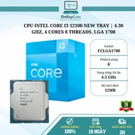 Cpu Intel Core i3 12100 New Tray | 4.30 GHz, 4 Cores 8 Threads, LGA 1700