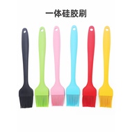 Soft No Lint No Fading High Temperature Resistant Integrated Handle Silicone Brush Baking Cake Cream