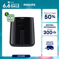 [EXTRA DISKON 75K] Philips 4.1L Air Fryer LOW WATT HD9200/91