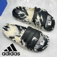 Adidas Adilette 22 夏季新款3D打印沙灘拖鞋
