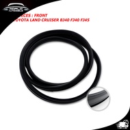 ยางกระจกหน้า สีดำ Front Toyota Aftermarket Land Cruiser FJ42 FJ40 BJ40 FJ45 BJ43 HJ45 FJ43 ประตู ปี