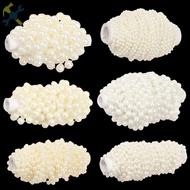 6 Rolls Imitation Pearl Chain Set Round Pearl Bead String Lightweight Bead String SHOPCYC8506