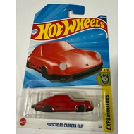 Hotwheels Porsche 911 Carrera Clip Red 25J