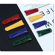 Original 20mm Suitable for rolex rolex Stalker Black Green Water Ghost GMT Kongba Ditona Elbow Leath