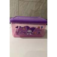 Sanrio Box Dutch mill Multipurpose Storage Purple Kuromi Pattern