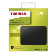 Ổ cứng di động HDD Toshiba Canvio Basic 1Tb - HDD Toshiba 500G 25" USB 30 -24 Tháng -Kho camera