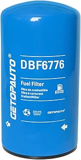 GETOPAUTO DBF6776 Fuel Filter Compatible with Cummins ISX11.9 ISX15.0 QSX11.9 X15 Engines Replace 55