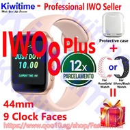 KIWITIME IWO 8 PLUS 44mm Watch 4 Heart Rate Smart Watch case for apple iPhone Android phone IWO 5 6