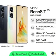 oppo reno 8t 5g ram8gb/256gb smartphone handphone hape hp