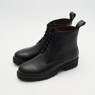 Gullar 六孔馬丁女鞋-素食皮鞋(黑色)