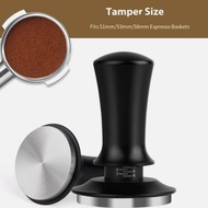 51 53 58mm Coffee Tamper Ripple Base 30lbs Pressure Auto Rebound for Portafilter