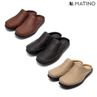 MATINO SHOES  รองเท้าชายหนังแท้ รุ่น MC/S 1502M - BLACK/BROWN/TORO