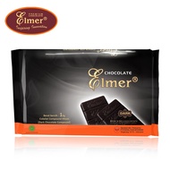 [oddsolshop] pekanbaru/Elmer Compound Chocolate Dark Ghana 1KG Black Chocolate Baking Mix Cake Ingre