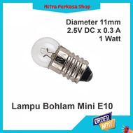2.5 flashlight bulb VOLT Practice bulb/ E10 Mini Flashlight Bulb