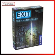 Card Game Exit: The Abandoned Cabin Board Game Home Escape Room Experience Game